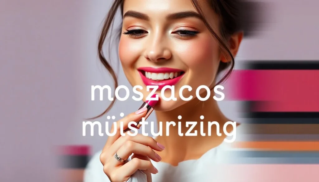 Moszacos lipstick moisturizing